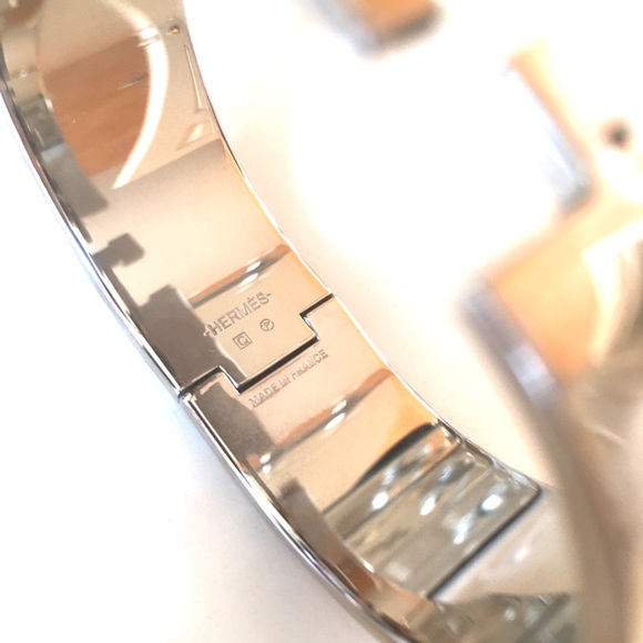 HERMES White “Le H Bracelet” - Picture 3 of 3